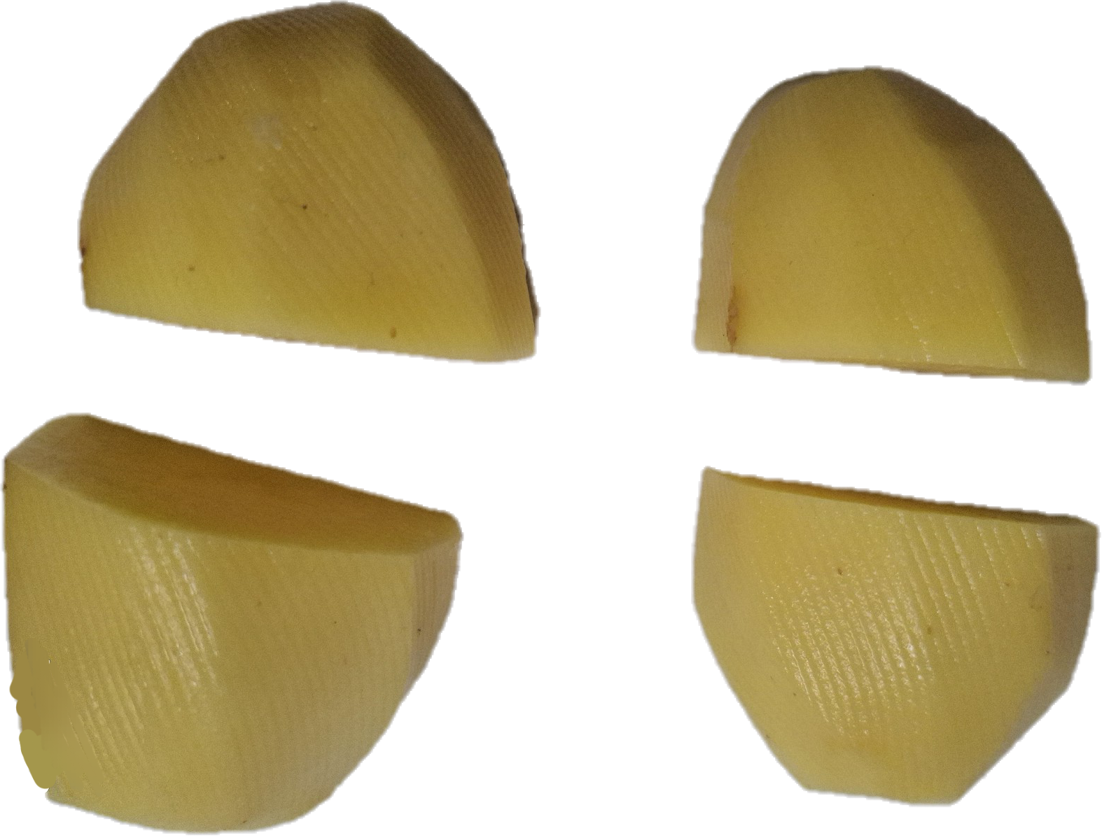 4 POTATO QUARTERS
